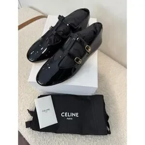 ★関税込み★ CELINE Les Ballerines CELINE Women's Les ballerines Celine babies in patent calfskin
